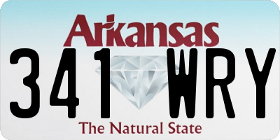 AR license plate 341WRY