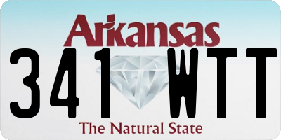 AR license plate 341WTT