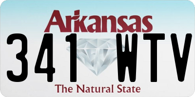 AR license plate 341WTV