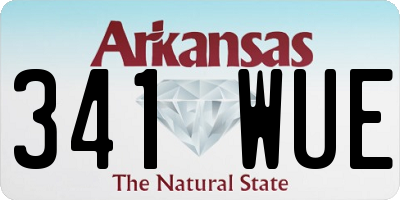 AR license plate 341WUE