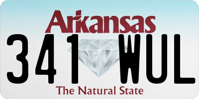 AR license plate 341WUL