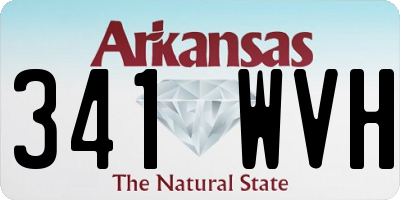 AR license plate 341WVH