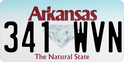 AR license plate 341WVN