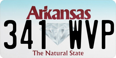 AR license plate 341WVP