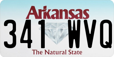 AR license plate 341WVQ