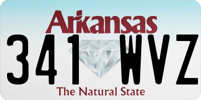 AR license plate 341WVZ