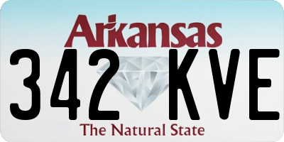 AR license plate 342KVE
