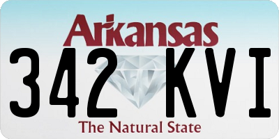 AR license plate 342KVI