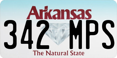 AR license plate 342MPS