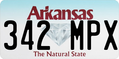 AR license plate 342MPX