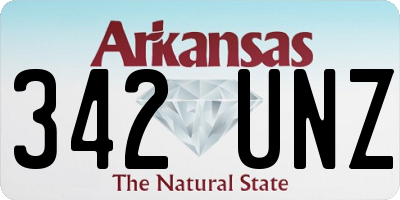 AR license plate 342UNZ