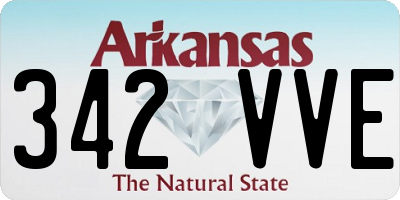 AR license plate 342VVE