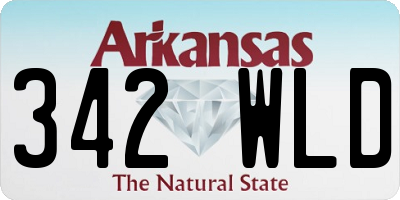 AR license plate 342WLD