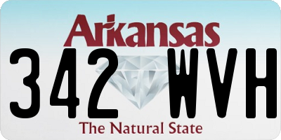 AR license plate 342WVH