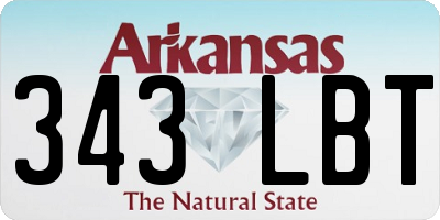 AR license plate 343LBT