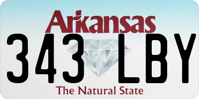 AR license plate 343LBY