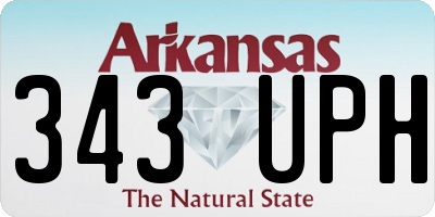 AR license plate 343UPH