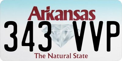 AR license plate 343VVP