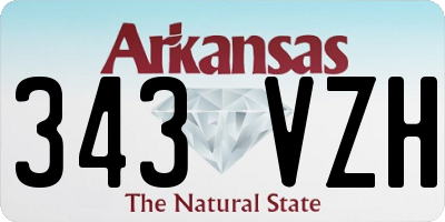 AR license plate 343VZH