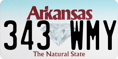 AR license plate 343WMY