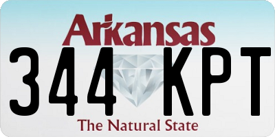 AR license plate 344KPT