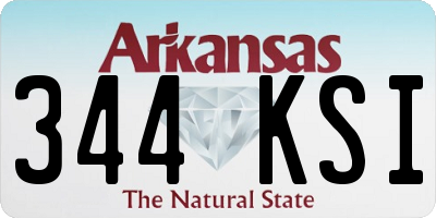 AR license plate 344KSI
