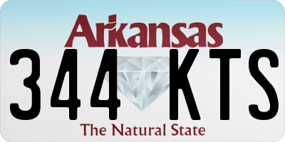 AR license plate 344KTS