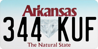 AR license plate 344KUF