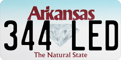 AR license plate 344LED