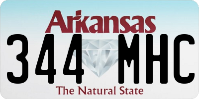 AR license plate 344MHC