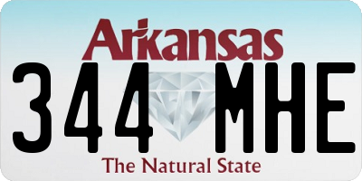 AR license plate 344MHE