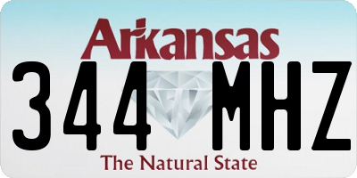 AR license plate 344MHZ