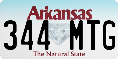 AR license plate 344MTG