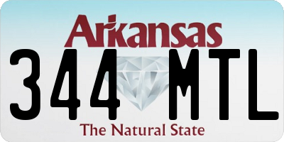 AR license plate 344MTL