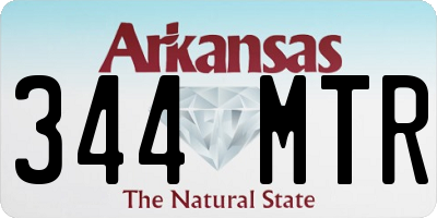 AR license plate 344MTR