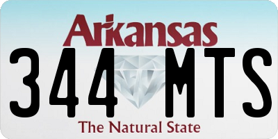 AR license plate 344MTS