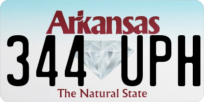 AR license plate 344UPH