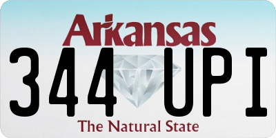 AR license plate 344UPI