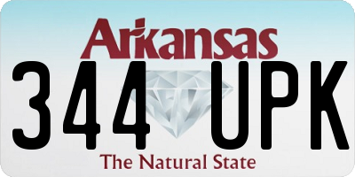 AR license plate 344UPK