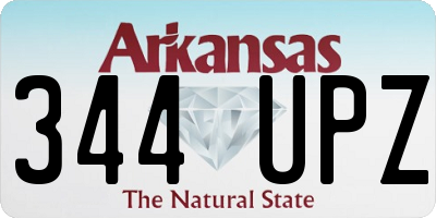 AR license plate 344UPZ