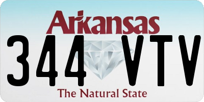 AR license plate 344VTV