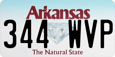 AR license plate 344WVP