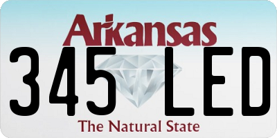 AR license plate 345LED