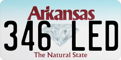 AR license plate 346LED