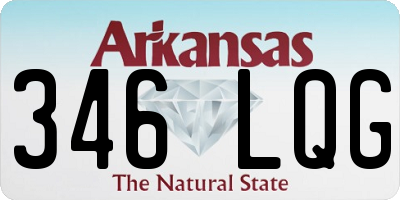 AR license plate 346LQG