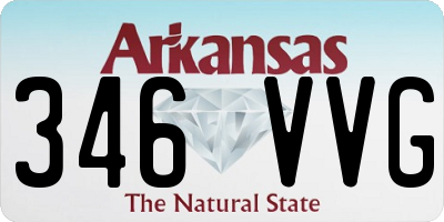 AR license plate 346VVG