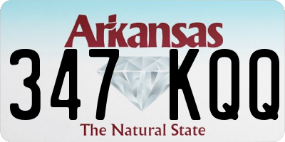AR license plate 347KQQ