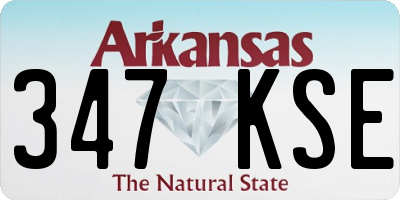 AR license plate 347KSE