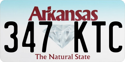 AR license plate 347KTC