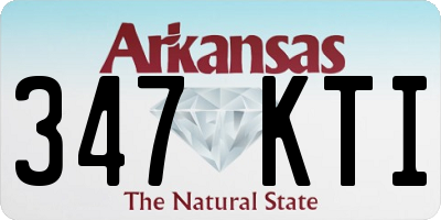 AR license plate 347KTI